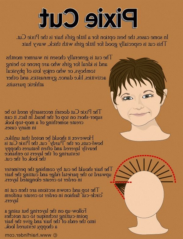 Most Popular Short Pixie Haircuts For Little Girls Intended For How To Cut A Pixie Cut For Little Girls Who Enjoy Lots Of Activities (View 13 of 20)