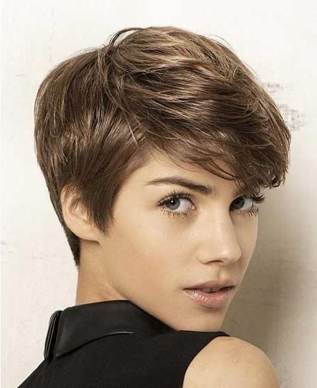 Most Recent Layered Pixie Haircuts Within 10 Trendy Pixie Haircuts For  (View 15 of 20)