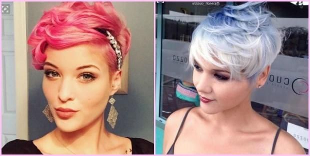 Most Recent Pixie Haircuts Colors Inside 12 Playful Ways To Color Your Pixie Cut (View 11 of 20)