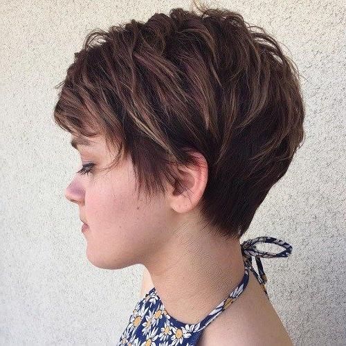 Most Recent Short Feathered Pixie Haircuts Intended For 60 Overwhelming Ideas For Short Choppy Haircuts (View 7 of 20)