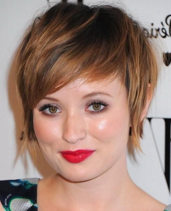 Most Recently Released Short Pixie Haircuts For Round Faces Throughout Long Pixie Haircut For Round Faces – Popular Haircuts (View 5 of 20)