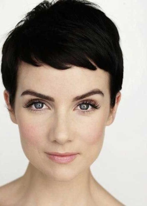 Most Throughout Well Known Brunette Pixie Haircuts (View 3 of 20)