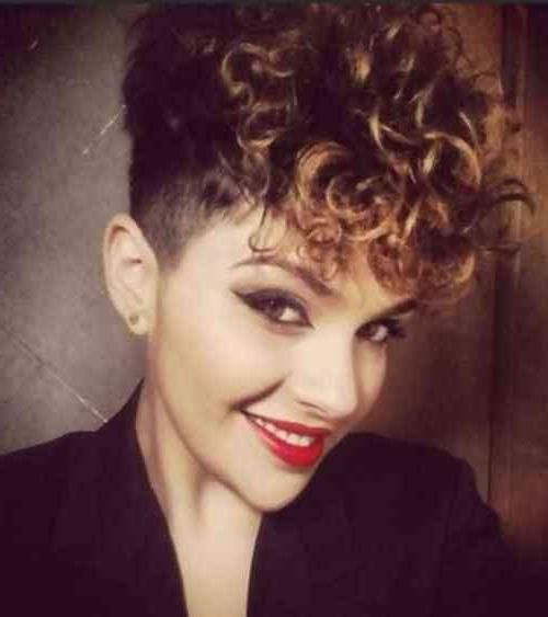 Most Up To Date Short Curly Pixie Haircuts With Trendsetters Adorable Short Curly (View 10 of 20)