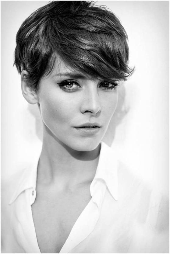 Newest Pixie Haircuts For Heart Shaped Face Pertaining To 21 Easy Hairdos For Short Hair – Popular Haircuts (View 2 of 20)