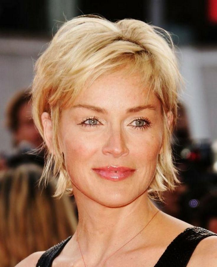 Newest Sharon Stone Pixie Haircuts Inside 12 Impressive Sharon Stone Short Hairstyles – Pretty Designs (View 15 of 20)