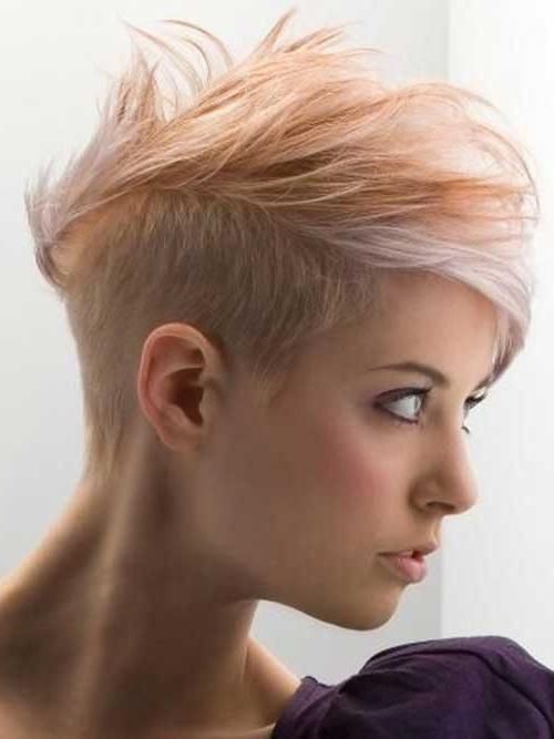 Newest Shaved Pixie Haircuts Intended For 40 Hottest Hairstyles For 2016 (Gallery 20 of 20)