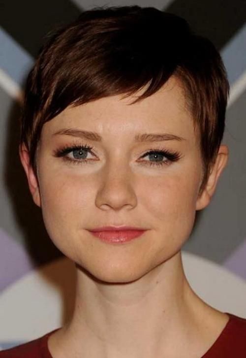 Pixie Haircuts 2017 For Round Faces – Goostyles – Page 2 Of 3 Intended For Popular Short Pixie Haircuts For Round Face (View 9 of 20)