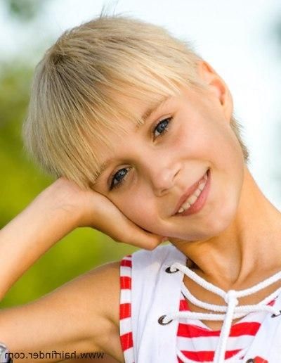 Practical And Easy To Care For Short Pixie Haircut For Little Girls With Most Popular Toddler Pixie Haircuts (View 8 of 20)