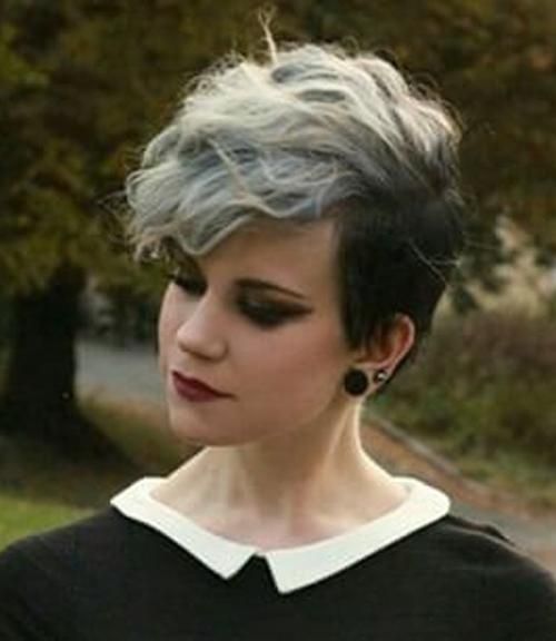 Preferred Unique Pixie Haircuts Pertaining To Unique Emo Pixie Haircuts For Women (View 1 of 20)