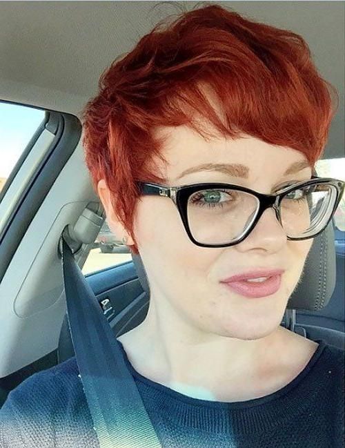 Red Hair Pixie Cut For Best And Newest Short Red Pixie Haircuts (View 11 of 20)