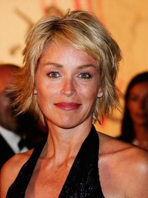 Sharon Stone Intended For Widely Used Sharon Stone Pixie Haircuts (View 12 of 20)