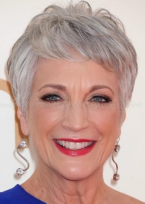 Short Hairstyles Over 50 – Short Haircut For Women Over 60 With Regard To Popular Pixie Haircuts For Women Over  (View 7 of 20)