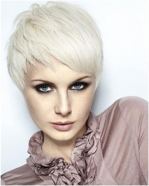 Straight, Layered Razor Pixie Haircuts: Smooth Short Hair Inside Widely Used Razor Pixie Haircuts (View 5 of 20)