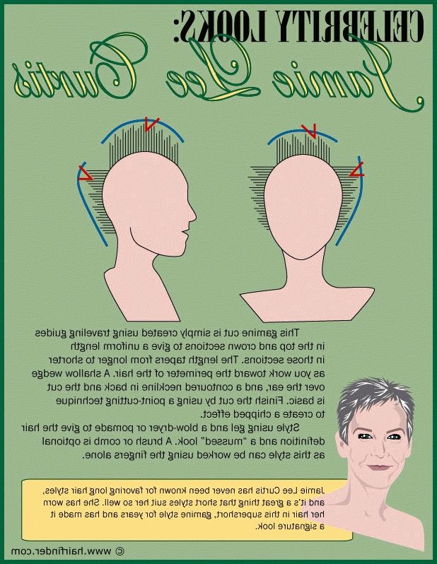 The Short Wash And Wear Hairstyle Of Jamie Lee Curtis For Women For Well Liked Jamie Lee Curtis Pixie Haircuts (View 6 of 20)
