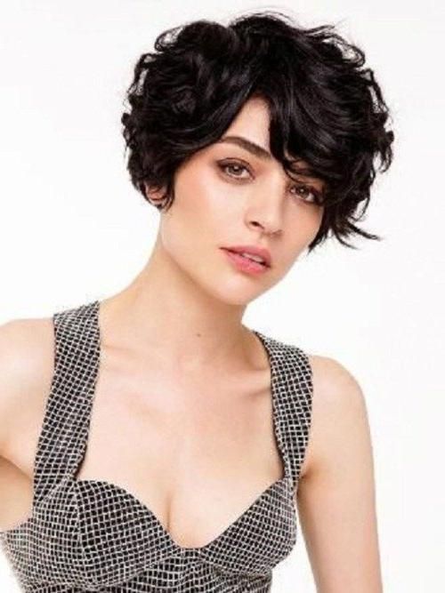 Trendy Pixie Haircuts For Thick Straight Hair With Regard To Best 25+ Pixie Haircut For Thick Hair Wavy Ideas On Pinterest (View 14 of 20)