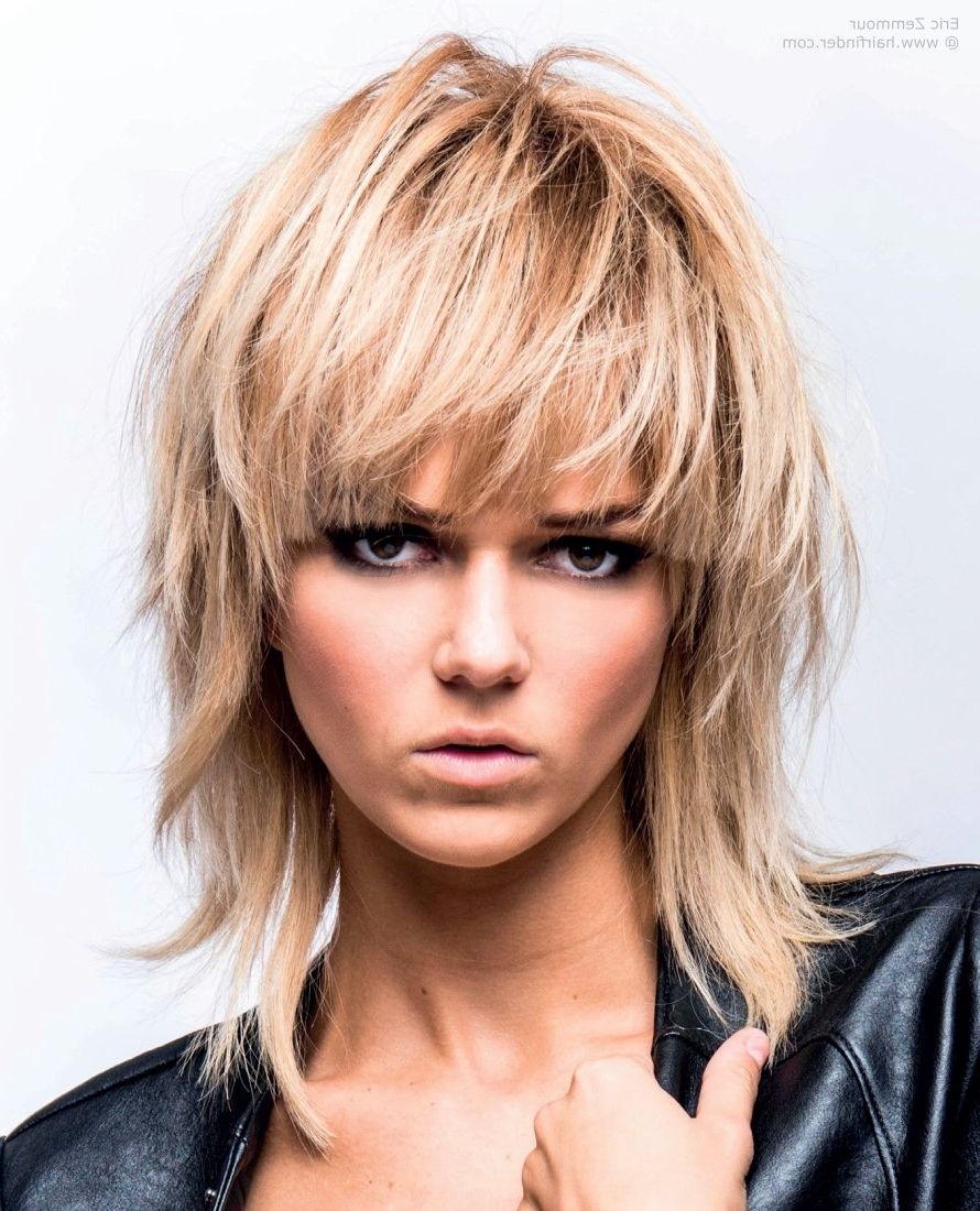 Trendy Shaggy Textured Hairstyles For Shaggy Haircut For Girls (12) : Trends For Girls & Womens (View 2 of 15)