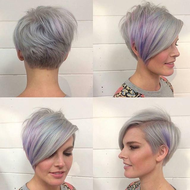 Well Known Long Bang Pixie Haircuts Throughout 40 Hottest Short Hairstyles, Short Haircuts 2018 – Bobs, Pixie (Gallery 19 of 20)
