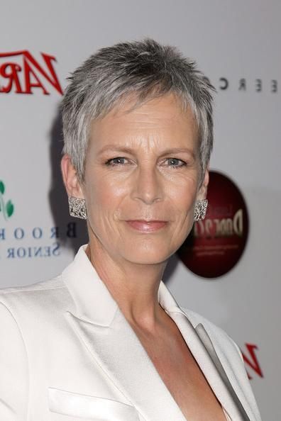 Well Liked Jamie Lee Curtis Pixie Haircuts Within More Pics Of Jamie Lee Curtis Pantsuit (1 Of 2) – Pantsuit (View 8 of 20)