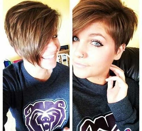 Widely Used Asymmetrical Pixie Haircuts With Best 25+ Asymmetrical Pixie Ideas On Pinterest (View 7 of 20)