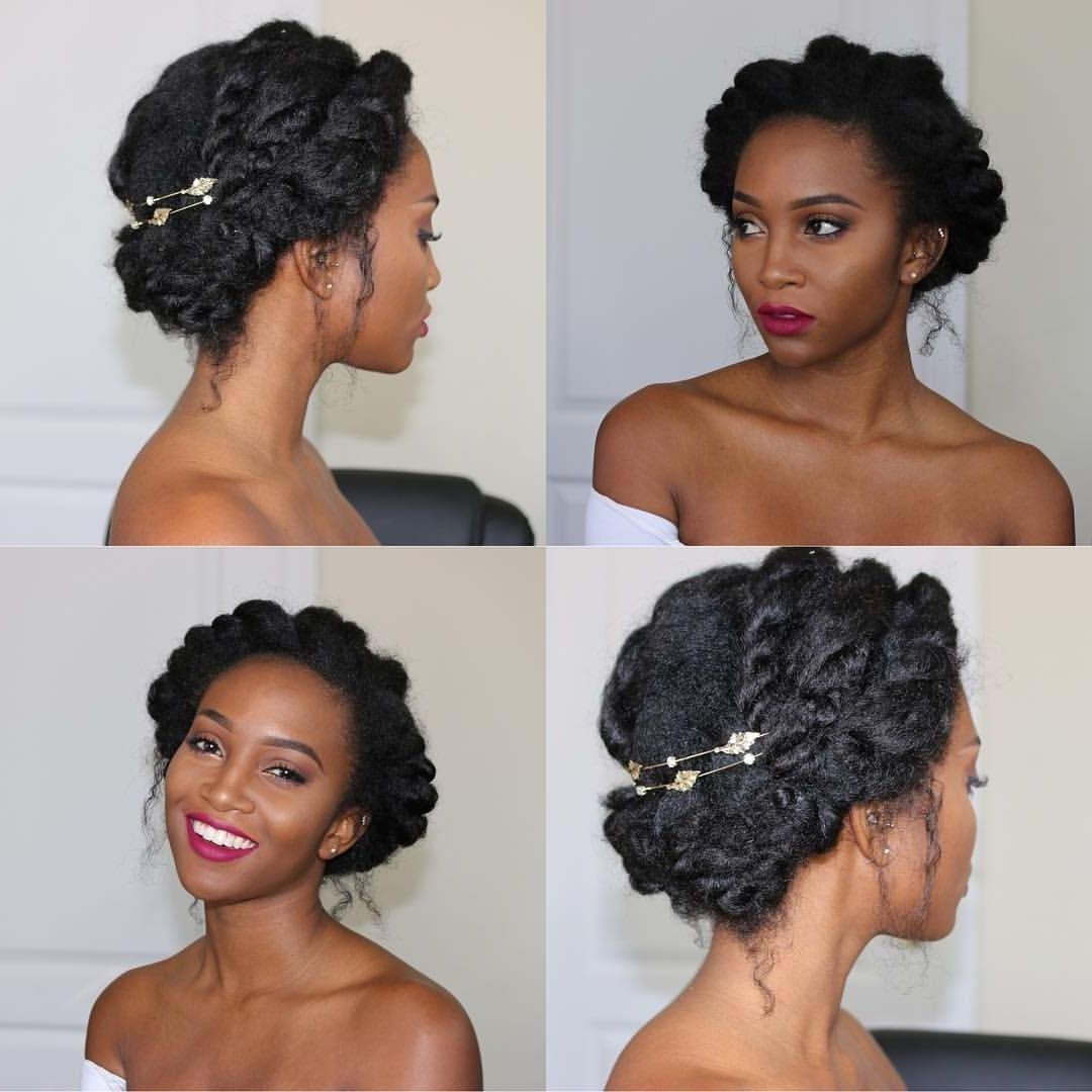1,005 Likes, 11 Comments – Zoë (@zoeallamby) On Instagram: “hope You For Updo Hairstyles For Weddings Black Hair (View 5 of 15)