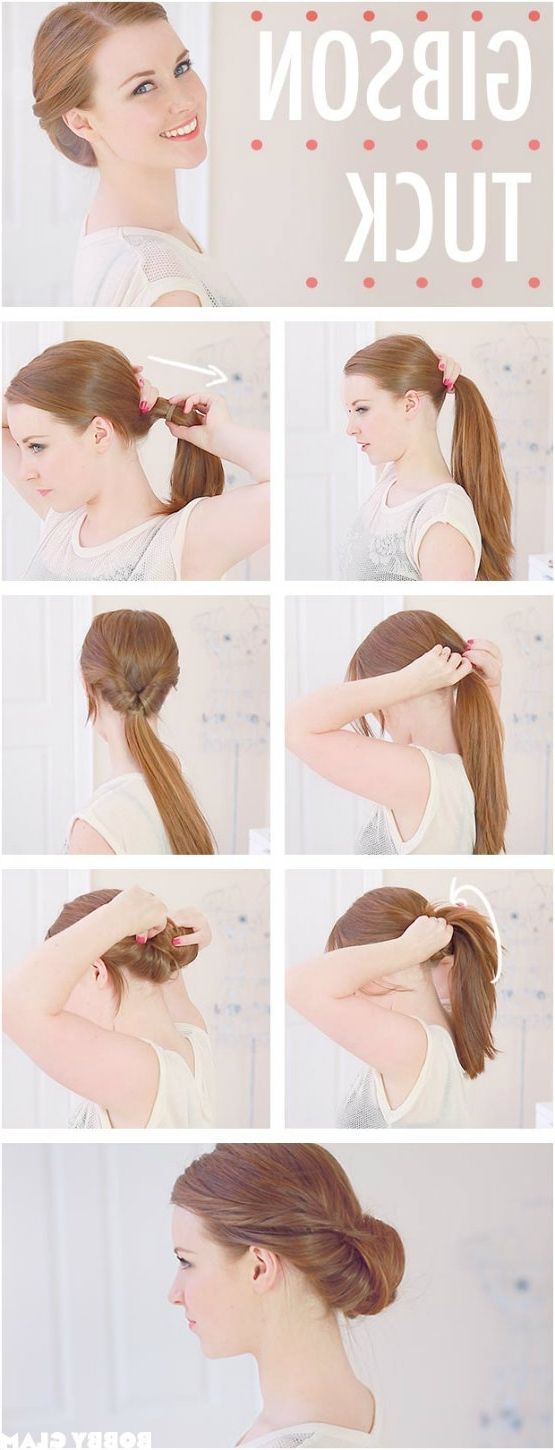 13 Elegant Hair Styles With Vintage Hair Tutorial | Latest Hair For Easy Vintage Updo Hairstyles (View 9 of 15)