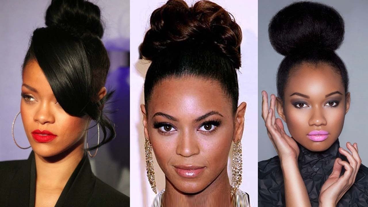 2016 Top 20 Updo Hairstyles For Black Women Being Elegant Like In Black Updo Hairstyles For Long Hair (View 5 of 15)