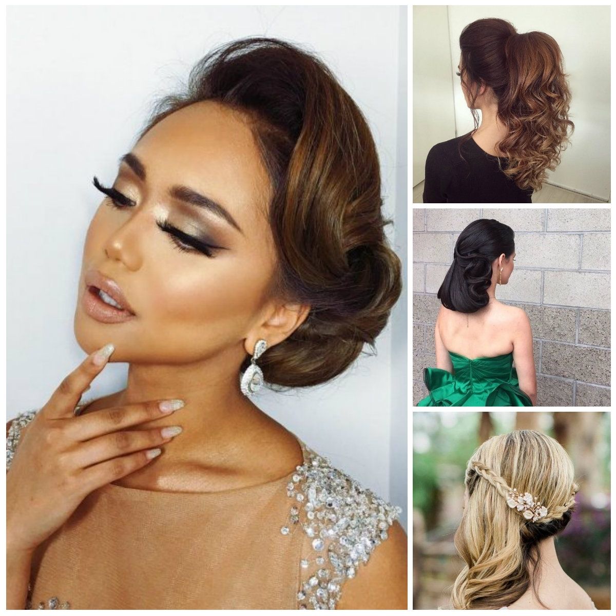 48 Latest & Best Prom Hairstyles 2017 | Hairstylo Intended For Updos For Long Hair Black Hair (View 10 of 15)