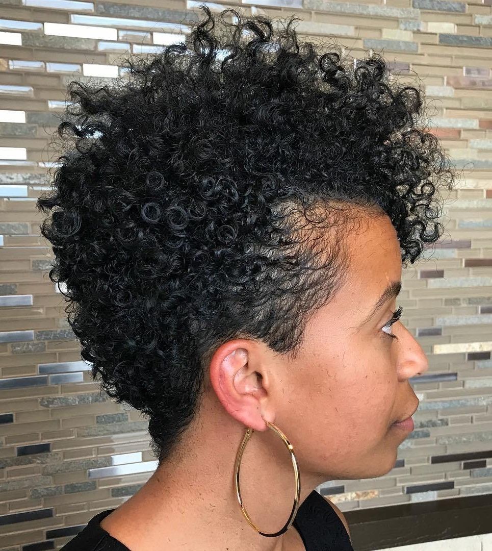 75 Most Inspiring Natural Hairstyles For Short Hair In 2018 Intended For Black Updos For Short Hair (View 9 of 15)
