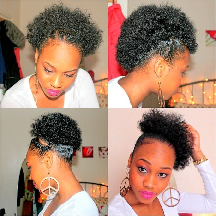 Basic Hairstyles For Quick Hairstyles For Short Natural African For Quick Updos For Short Black Hair (View 1 of 15)