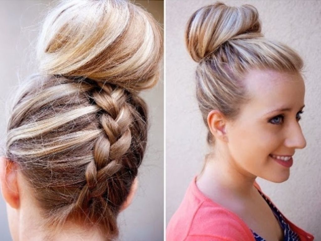 Braided Updo Hairstyles For Long Hair 15 Braided Hairstyles For Long With Quick Updo Hairstyles (View 13 of 15)
