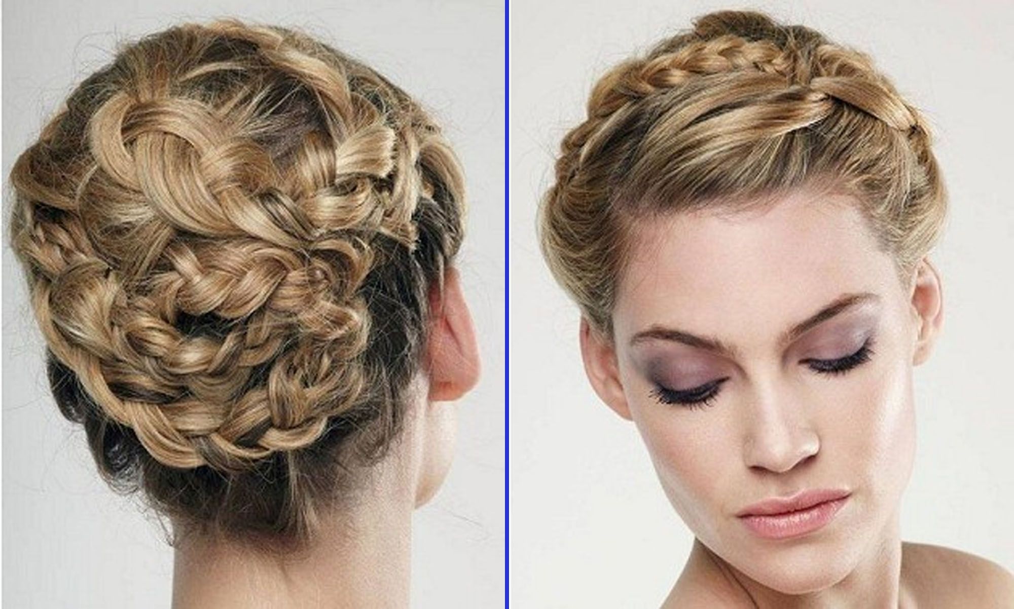 Braided Updo Hairstyles Wedding For Women Hairdresser | Medium Hair For Easy Hair Updo Hairstyles For Wedding (View 8 of 15)