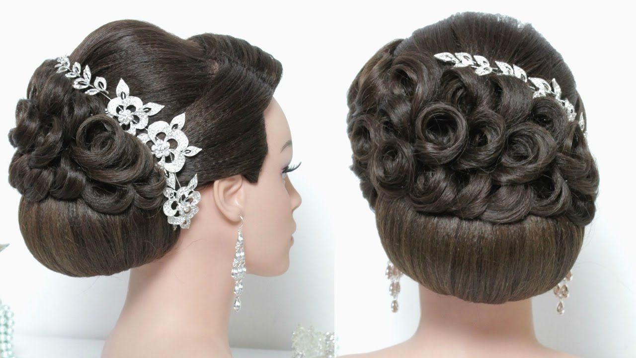 Bridal Hairstyle For Long Hair Tutorial (View 8 of 15)