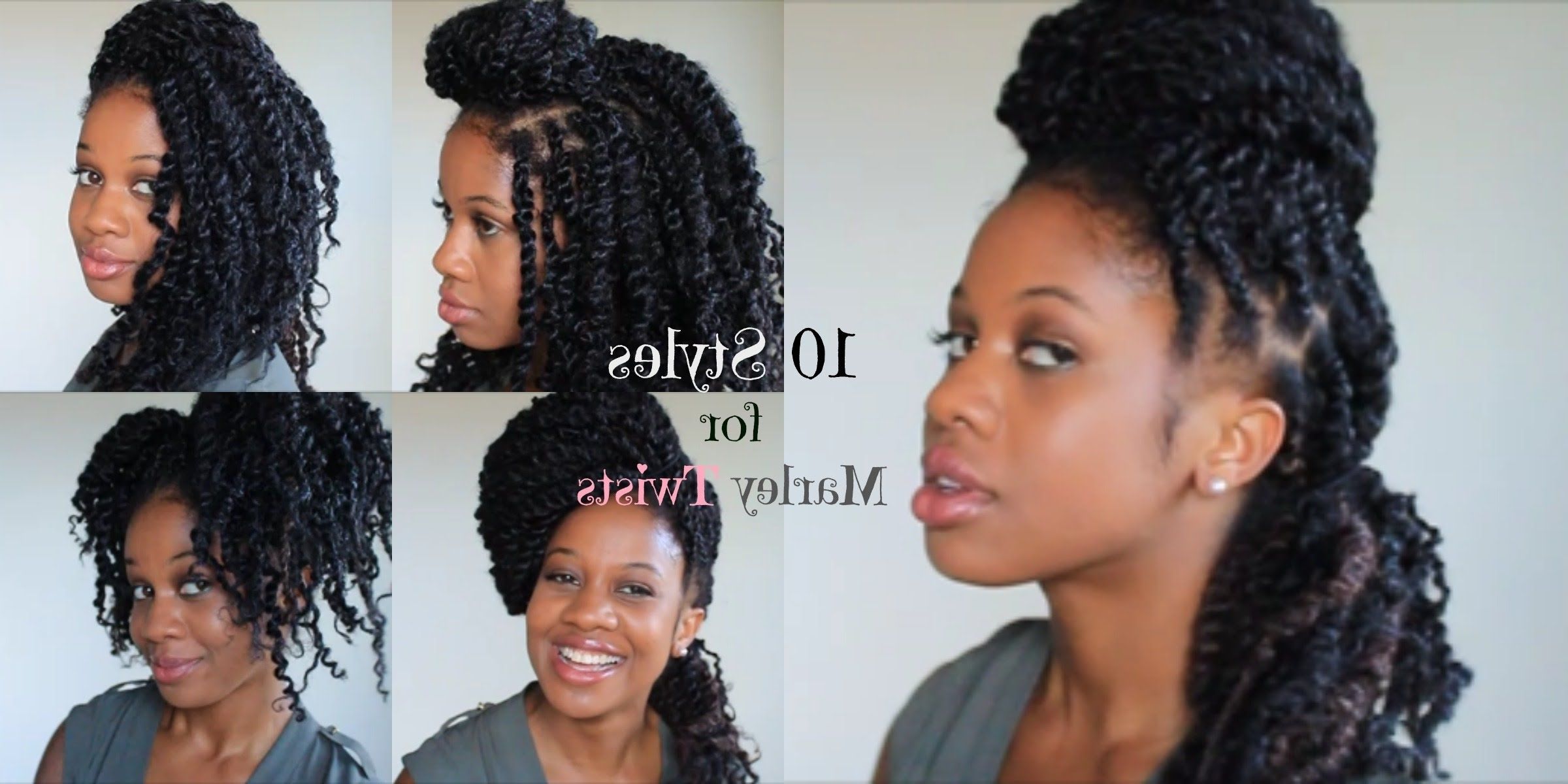 Collection Of Solutions Marley Braids Hairstyles Perfect Havana Throughout Marley Twist Updo Hairstyles (View 12 of 15)