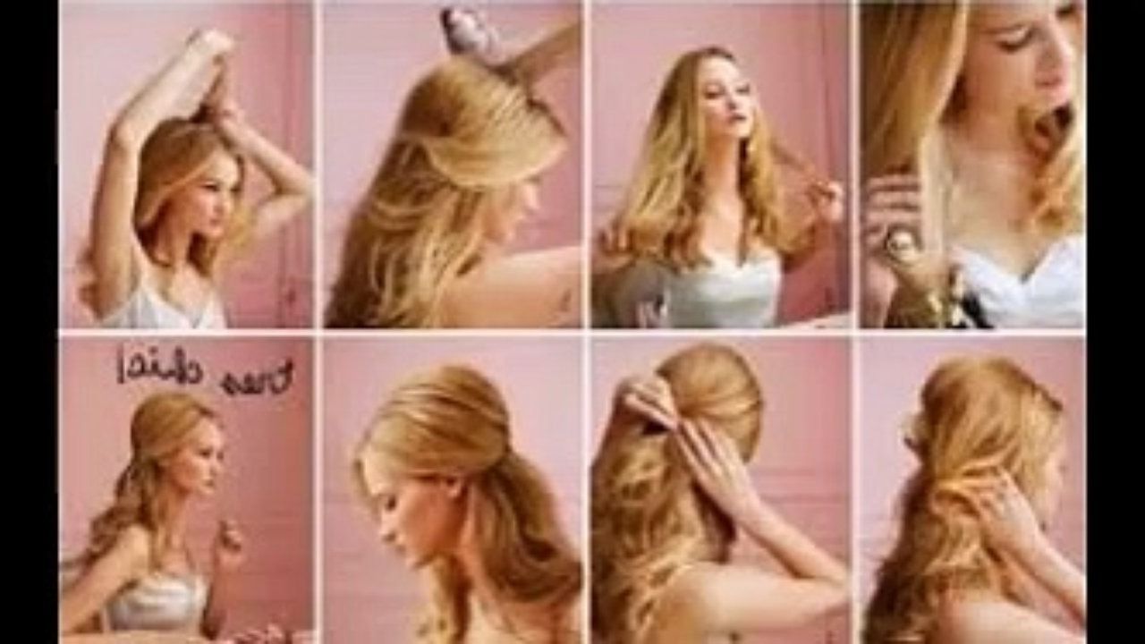 Cute Easy Hairstyles For Long Thin Hair – Video 10 Easy Quick With Cute Updo Hairstyles For Thin Hair (View 13 of 15)