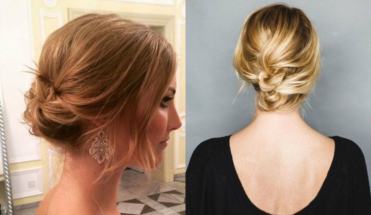 Cute Short Hair Updo Hairstyles You Can Style Today | Hairdrome Within Cute Updo Hairstyles For Short Hair (View 4 of 15)