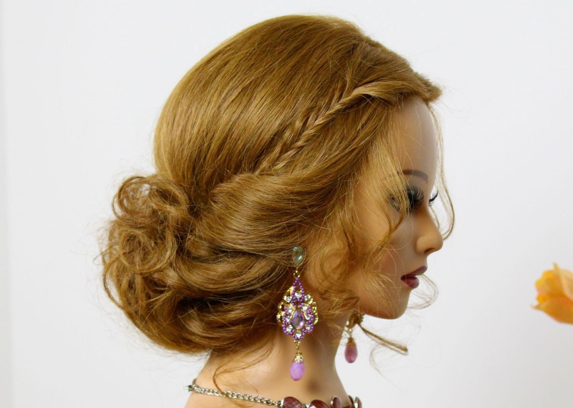 Easy Hairstyle For Long Medium Hair. Prom Updo (View 15 of 15)