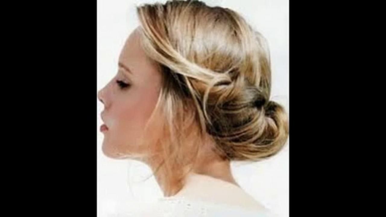 Easy Hairstyles For Medium Thick Hair Updo Styles For Medium Length Inside Easy Updos For Thick Medium Length Hair (View 11 of 15)