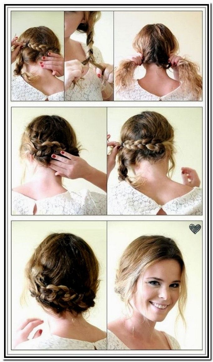 Easy Hairstyles Updos For Short Hair | Hairstyles Ideas Within Short Hair Updo Hairstyles (View 15 of 15)