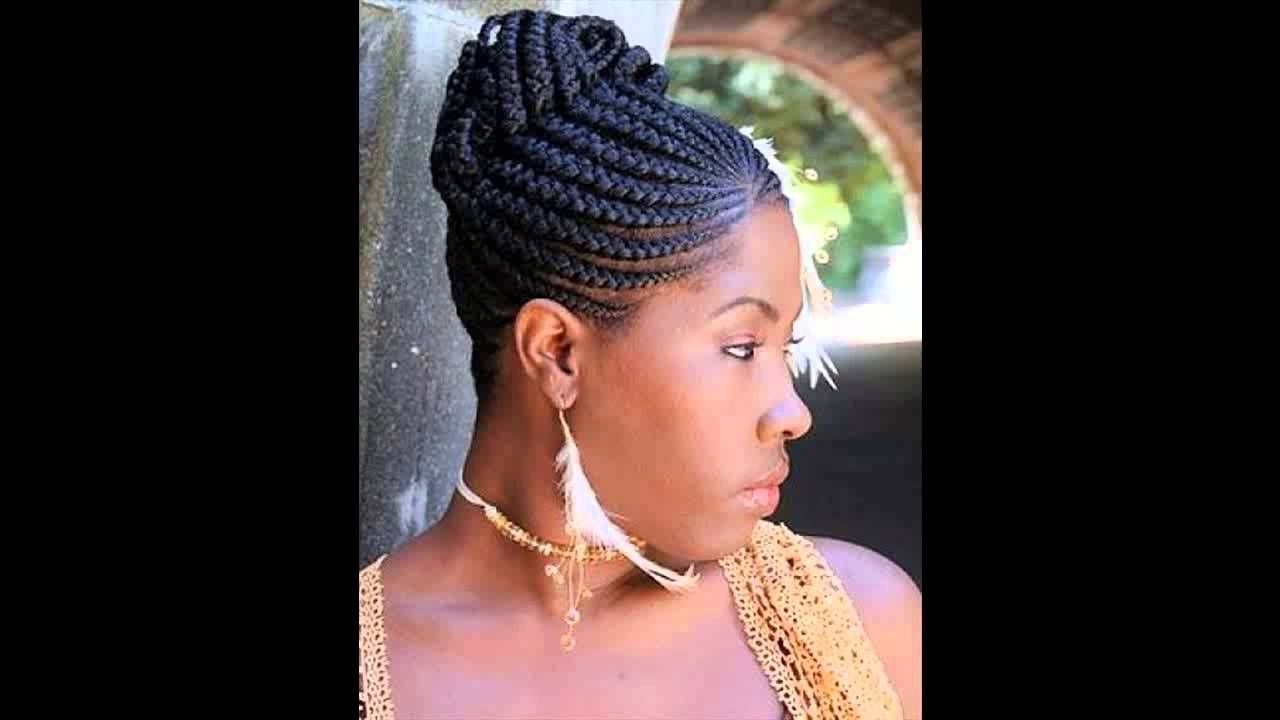 French Braid Bun African American – Short Hair In Braided Bun Updo African American Hairstyles (View 15 of 15)