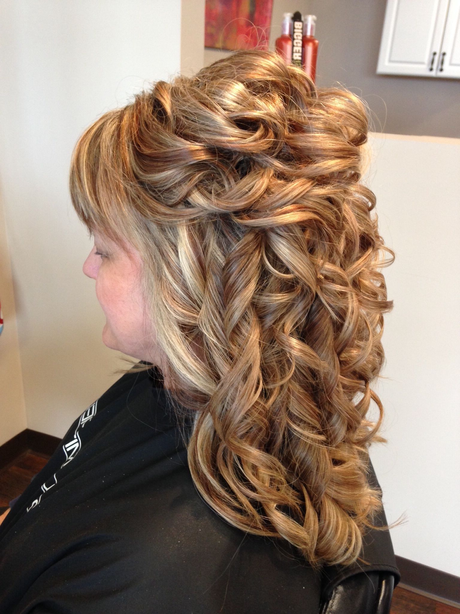 Hair Partial Updo, Formal, Wedding, Prom, Hairstyles, Long Hair With Partial Updo Hairstyles (View 3 of 15)