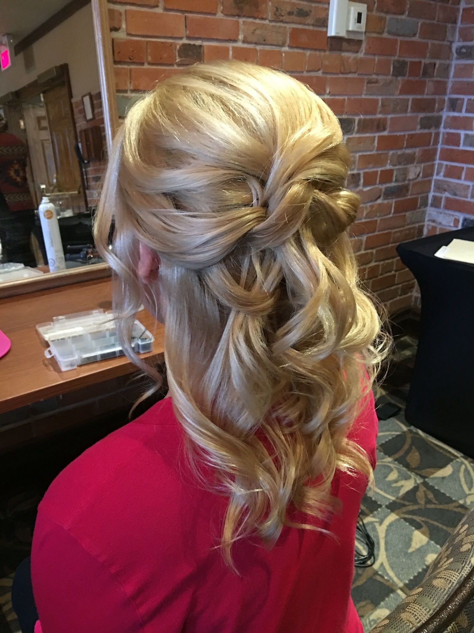 Half Up Half Down Wedding Hair For Bride Or Mother Of The Bride Inside Mother Of The Bride Half Updo Hairstyles (View 1 of 15)