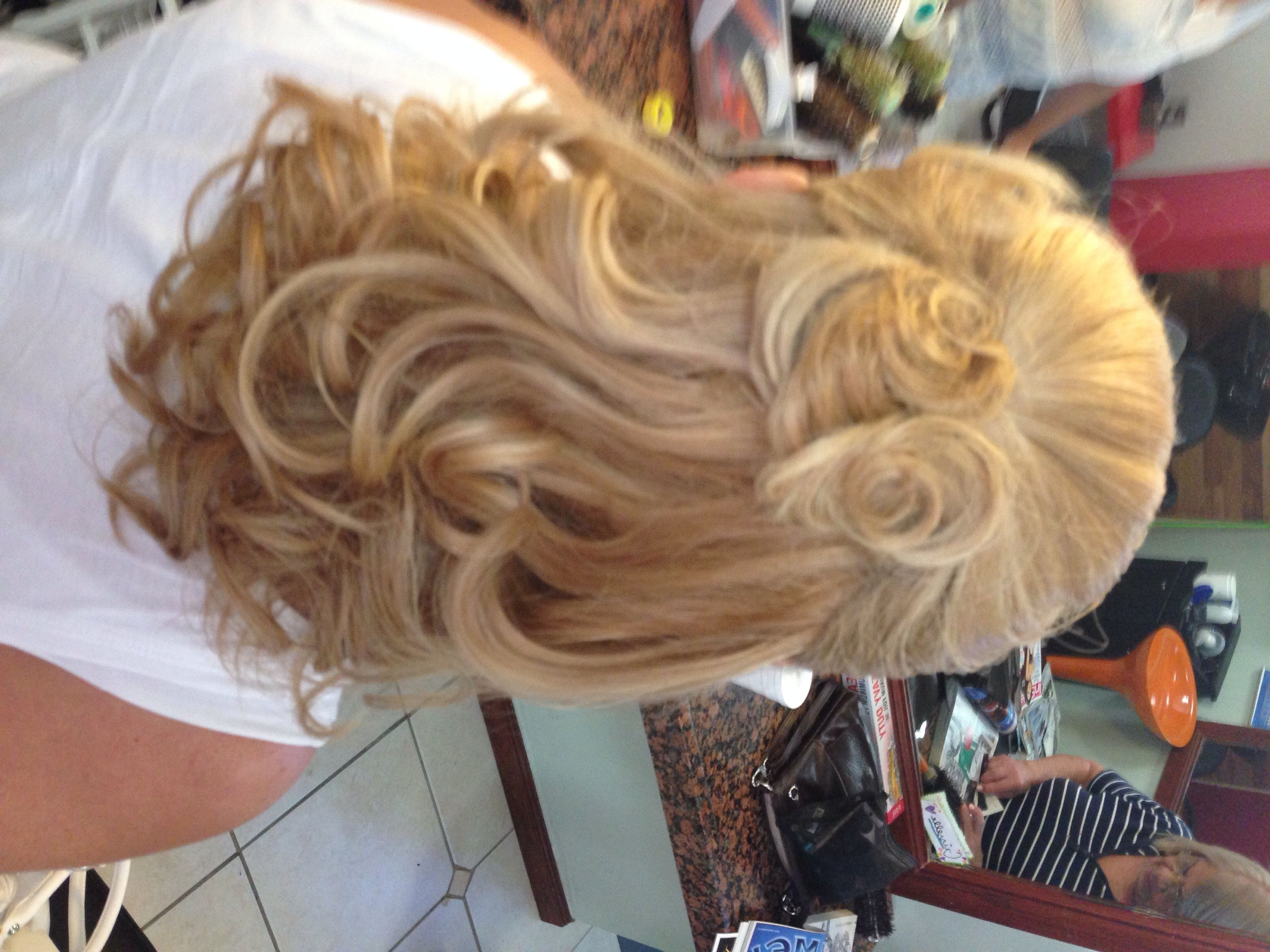 Half Updo For The Mother Of The Bride | Hair | Pinterest | Half Updo Intended For Updo Hairstyles For Mother Of The Groom (View 10 of 15)