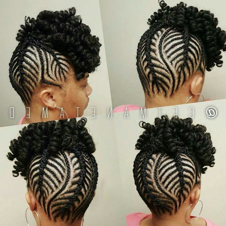 Kinkycurly Relaxed Extensions Board | Be Natural | Pinterest Inside Braided Updo Hairstyles With Extensions (View 2 of 15)