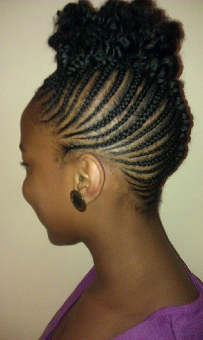 Little Black Girl Flat Twist Hairstyles – Little Black Girl Braided In Black Girl Updo Hairstyles (View 13 of 15)