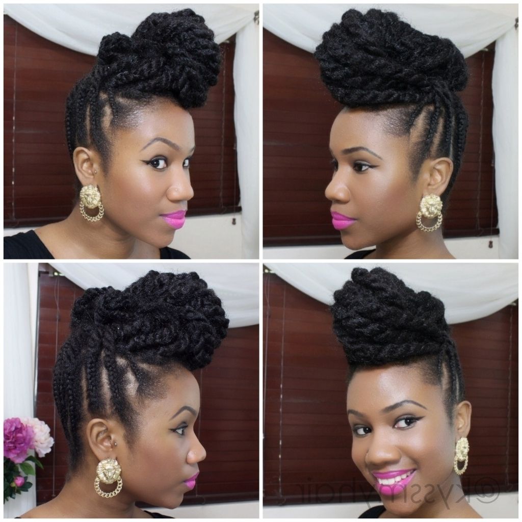 Natural Hair Braids Updo Hairstyles – Beautiful Long Hairstyle Regarding African Hair Braiding Updo Hairstyles (View 1 of 15)