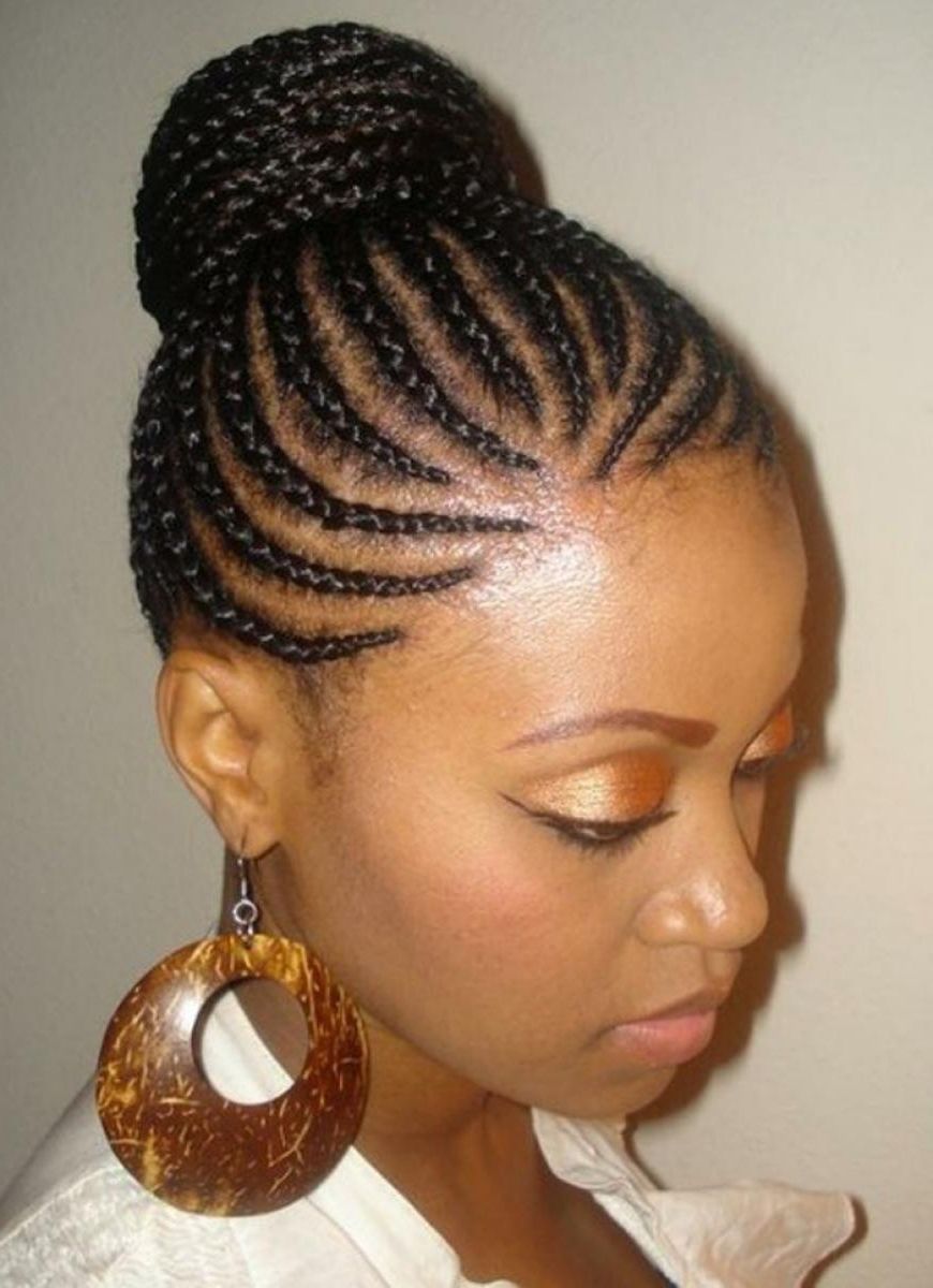 Pictures Of Twist Updo Hairstyles For Black Women With Braids And Twist Updo Hairstyles (View 10 of 15)
