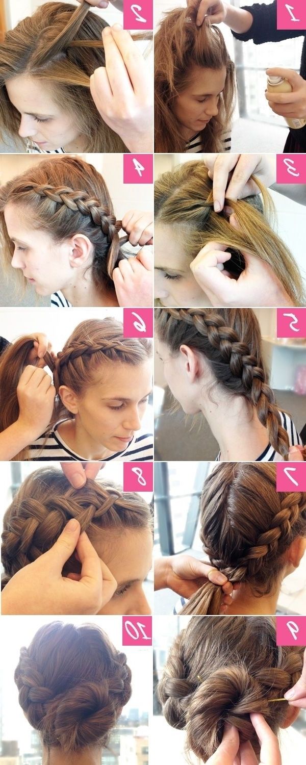 Prom Hairstyles For Long Hair Updos Pinterest Impressive Thick Throughout Easy Updo Long Hairstyles (View 8 of 15)
