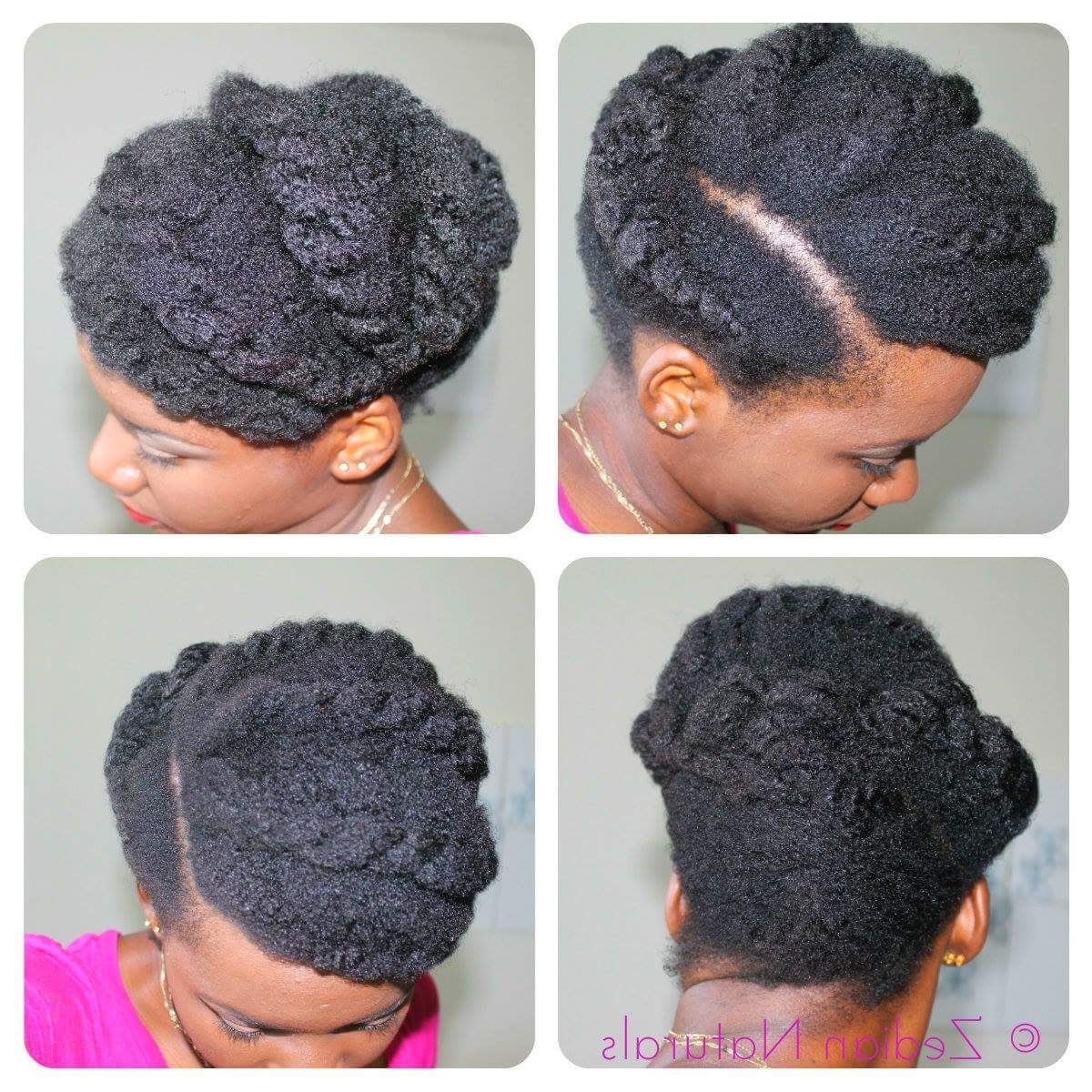 Protective Style Challenge: Week 8 Chunky Flat Twist Updo | Zedhair In Chunky Twist Updo Hairstyles (View 11 of 15)