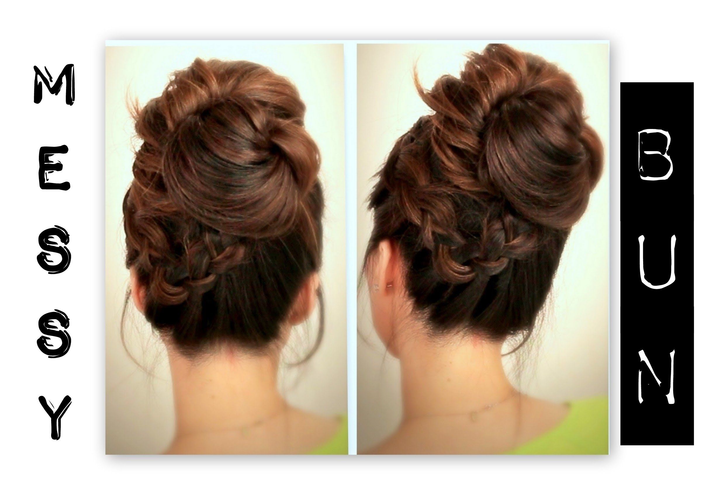 Quick Easy Updo Hairstyles ☆ Cute, Everyday School Hairstyles | Big In Quick And Easy Updo Hairstyles (View 11 of 15)