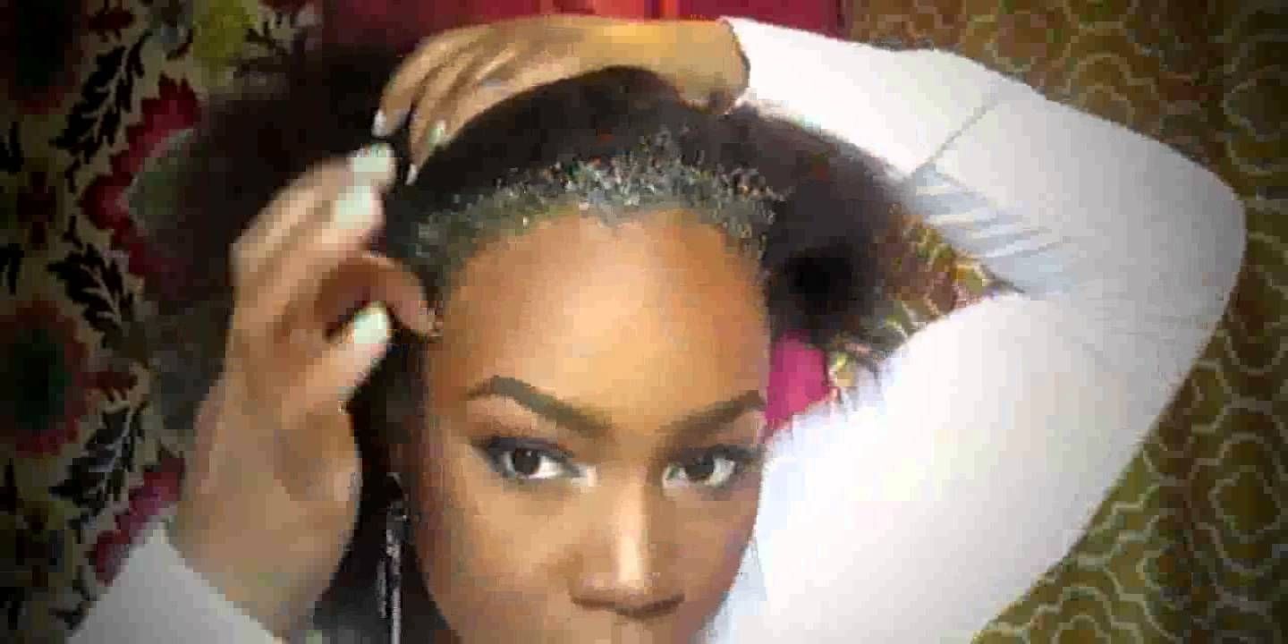 Quick Hairstyles For Medium Hair Black Women – Youtube Regarding Quick Updos For Short Black Hair (View 11 of 15)